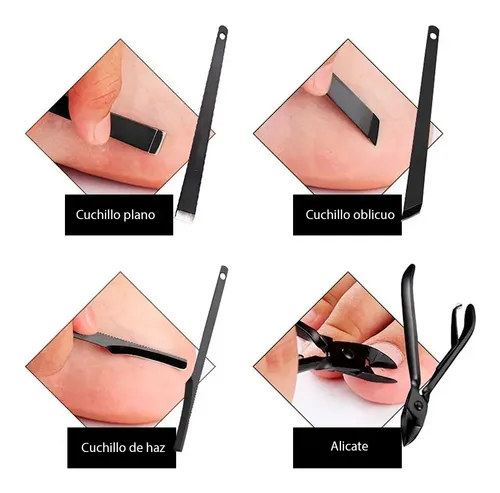 Set 16 Pieza Manicura Cortauñas Alicate Lima Pinza Nail Tool