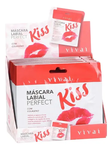 Mascarillas hidratantes labiales con colágeno Boca Perfect Kiss