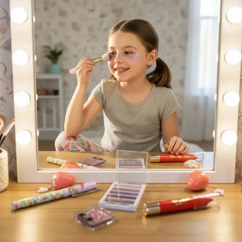Kit De Maquillaje Día Del Niño Combo 3 X5 Productos