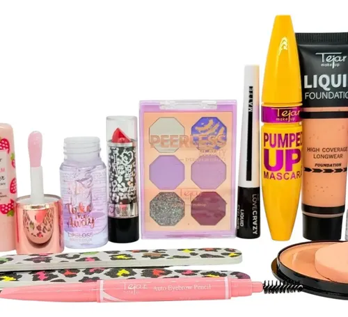 Combo Surtido De Maquillaje Tejar