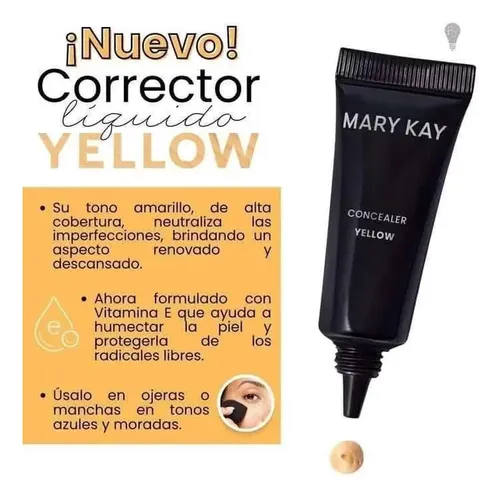 Corrector De Ojeras Yelow Oferta Especial Mary Kay 20% Desc.