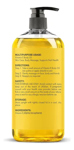 Majestic Pure Aceite De Vitamina E – 100% Puro Y Natural, 20