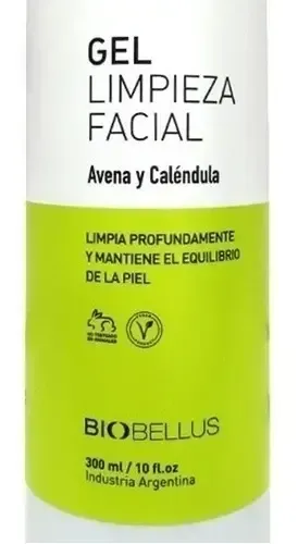 Gel De Limpieza Avena Y Calendula Biobellus 300ml
