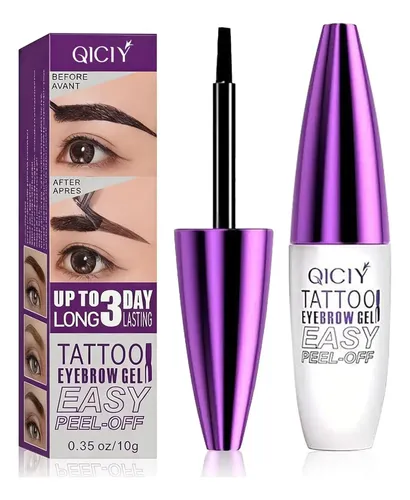Gel De Cejas Tattoo, Qiciy, Duradero Y A Prueba De Agua