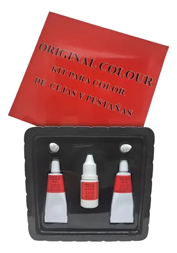 Kit Lash Para Tinte De Cejas Y Pestañas Original Colour