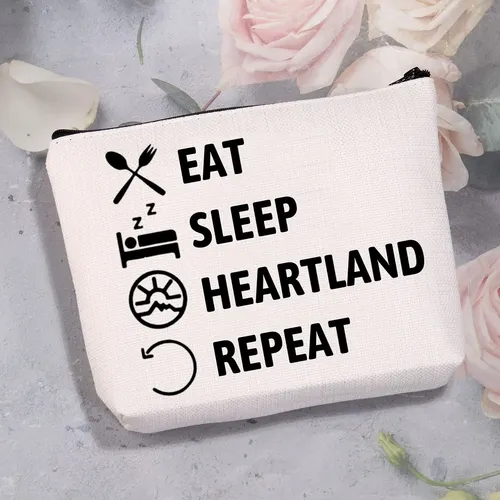 Bolsa De Maquillaje Meikiup Heart Land Ranch Heart Land Tv S