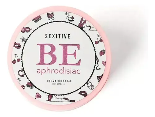Crema Sexitive Be Aphrodisiac Corporal Perfumada Con Brillos