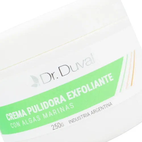 Dr. Duval Crema Pulidora Exfoliante Con Algas Marinas 250gr.