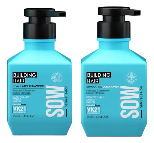 Sow Building Hair Shampoo+acondicionador Estimulante X250ml