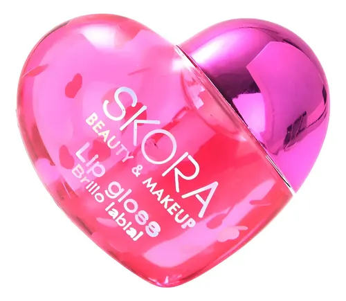 Lip Gloss Brillo Labial Corazon Tono Rojo Y Rosa Glow Vibes