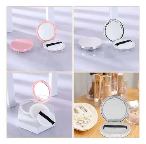 2 Estuches Con Soporte Para Esponjas De Maquillaje