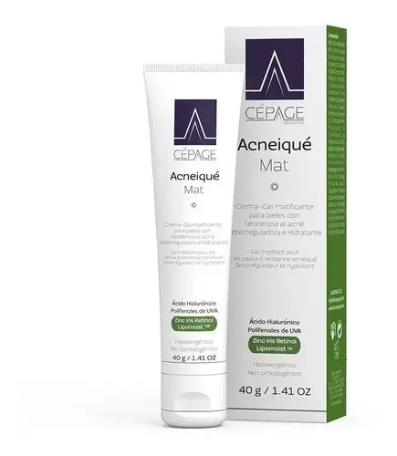 Cepage Acneiqué Mat Crema Gel Matificante Piel Grasa 40gr