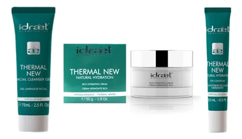 Kit Idraet Thermal New Gel Hidratante Y Contorno Ojos