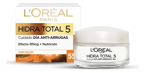 Crema Antiarrugas L’oréal Paris Hidratotal5 Con Calcio, 50ml