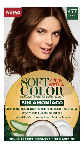 Soft Color Kit De Tintura Semipermanente Tono 477 Café