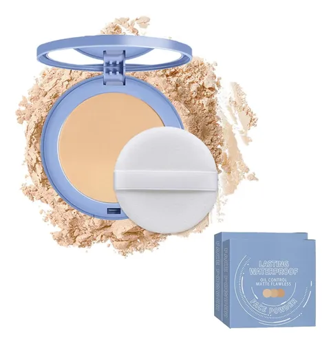 Polvo Compacto Mate Control De Grasa Rewdut 0.35 Oz
