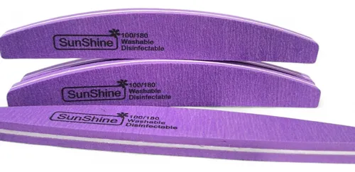 Lima Sponge Sunshine 100/180 Uñas Esculpidas Y Gelificadas