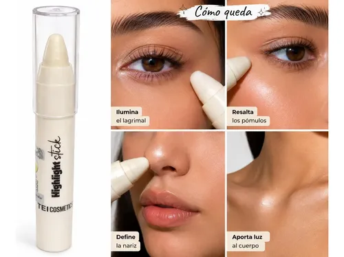 Iluminador En Barra Highlight Stick Tei Cosmetics