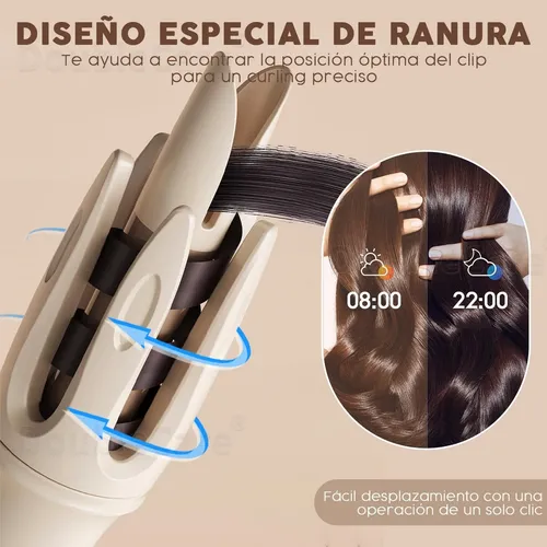 Tenazas Para Rizar Cabello Automático,32mm Rizadora