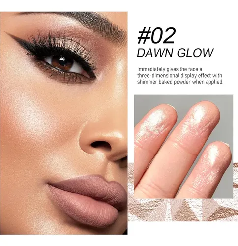 Iluminador Facial Horneado Dawn Glow Con Varios Tonos