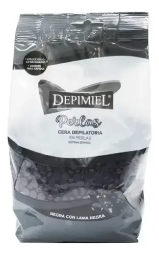 Depimiel Cera En Perlas Negra Bolsa X 400 Gr