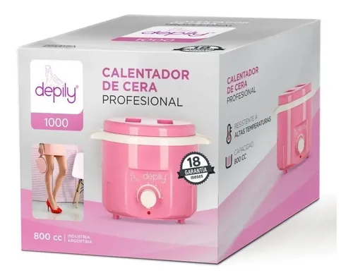 Calentador Cera Depilatoria Depily 1 Kg Fundidor Profesional