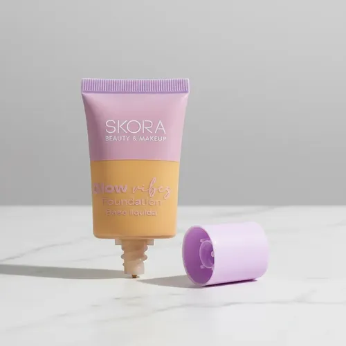 Base Maquillaje Liquida Foundation Glow Vibes De Skora 30 Ml