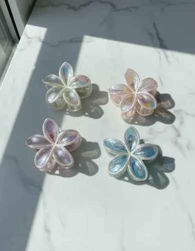 Broches Para El Pelo X6 Flores Cabello Mujer Urbanchic 1005