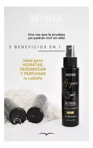 Bekim Argan 3 En 1 Bb Cream Hidrata Y Desenreda 125ml