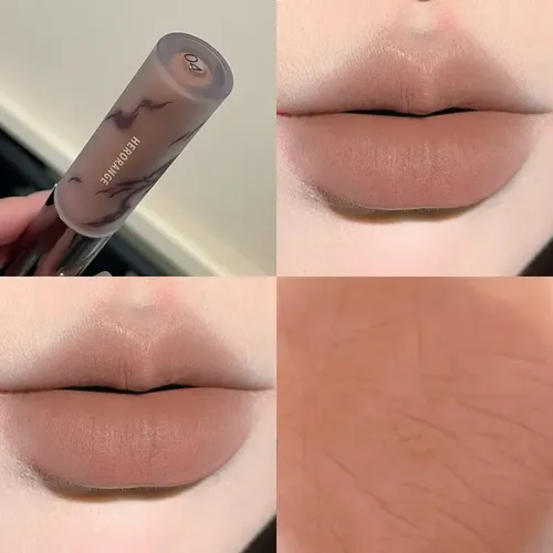 Set De Esmaltes De Labios Herorange Matte Velvet, De Larga D