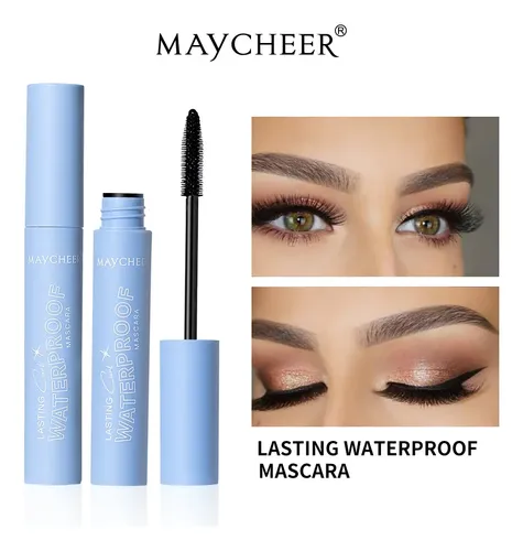 Máscara De Pestañas Maycheer Volumen Rizo Impermeable