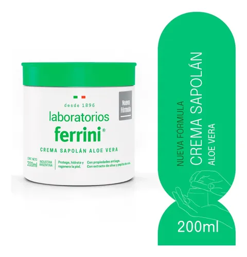 Ferrini Sapolan Crema Aloe Vera X 200 Ml
