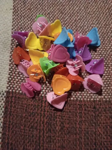 Pack De 25 Broches Corazones Para El Pelo