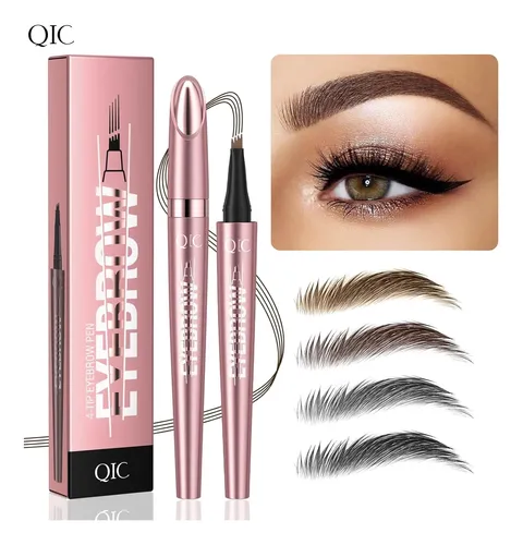 Lápiz Microblading Cejas Impermeable Marrón Oscuro
