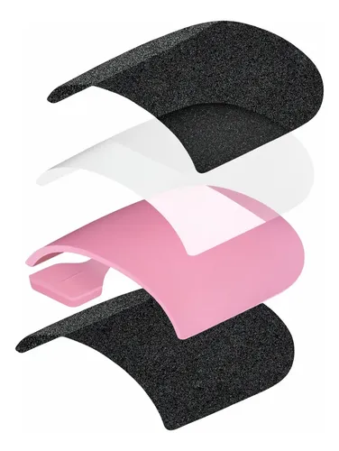 Novo Ovo French Tip Dedos Soft Gel 240 U Rosa
