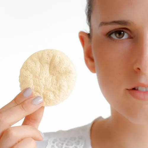 Esponja Para Limpieza Facial De Fibra Vegetal Jessamy C324
