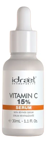 Serum Vitamina C 15% Revitalizante Piel Luminosa 30gr Idraet