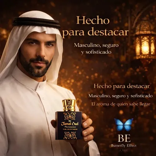 Perfume Arabe Hombre Mujer Feromonas Oud Afrodisiaco Ind Nac