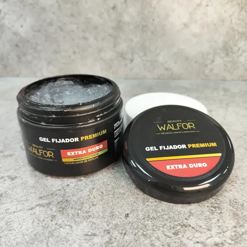 Gel Fijador Premium Walfor Extra Duro X250g Resistencia