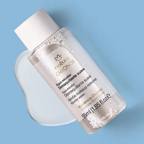 Mini Agua Micelar Demaquillante Suave Natura Chronos 55ml