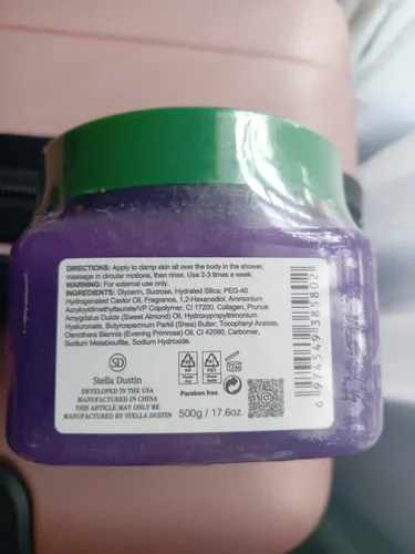 Ful Sugar Exfoliating Scrub Stella Dustin Martini Candy Cane Rosas