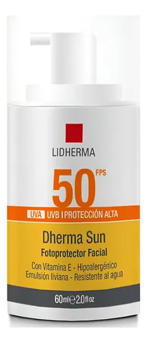 Dherma Sun Fotoprotector Facial Fps50 X60ml