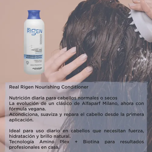 Alfaparf Acondicionador Nutritivo Real Rigen 250 Ml