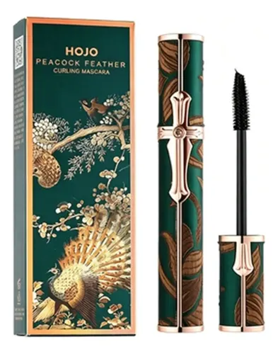 Rímel De Pluma De Pavo Real, Efecto Rizador Y Voluminoso,