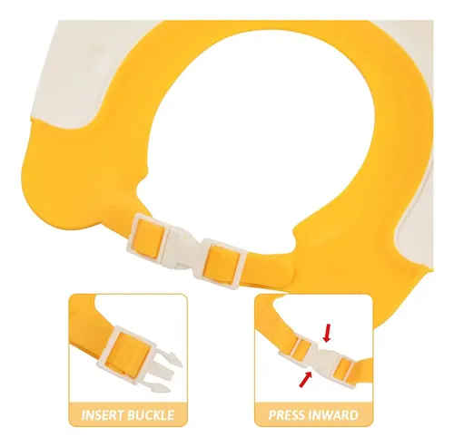 Gorro De Ducha Ajustable Cqx Baidai Para Proteger Los Ojos D