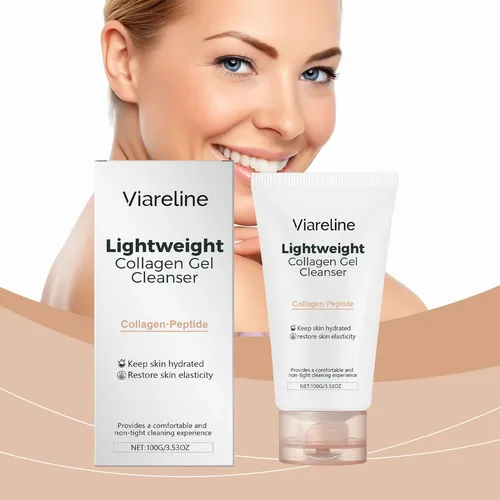Limpiador Facial Suave Viareline Para Una Piel Suave E Hidra