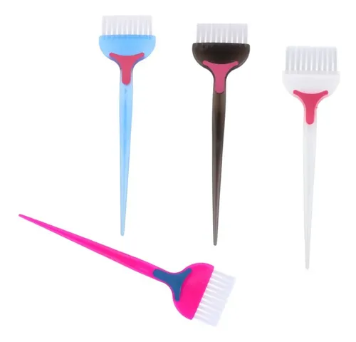 . Cepillo Para Teñir El Cabello De Salón, 4 Piezas, En .