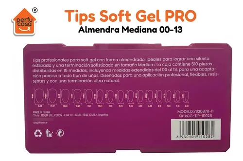 City Girl Tips Soft Gel Nails Uñas Postizas Press On Pro
