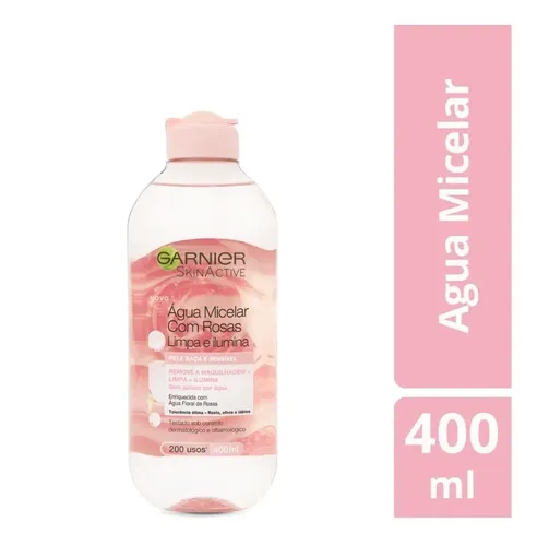 Desmaquillante Garnier Agua Micelar De Rosas 400ml