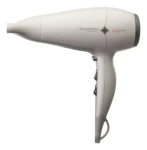 Secador De Cabello Ga.ma 3694 Diamond Color Blanco